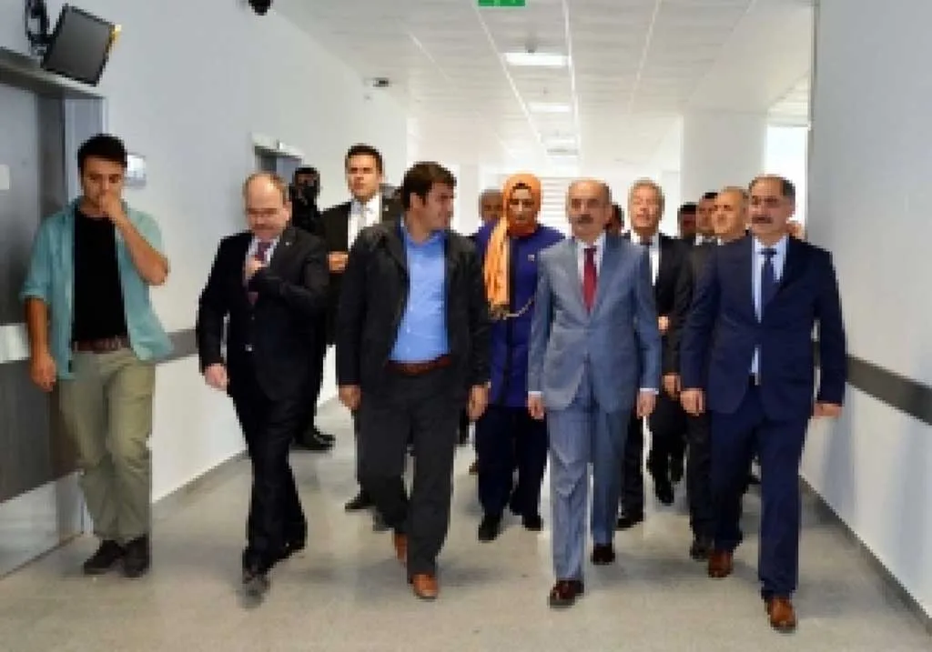 200 Yataklı Tekirdağ Araştırma ve Uygulama Hastane İnşaatı Sağlık Bakanı Mehmet Müezzinoğlu